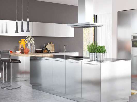 home_Stainless Steel Kitchen